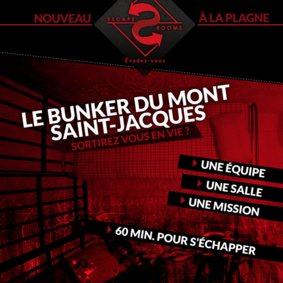 Escape game Bunker du Mont St Jacques à La Plagne