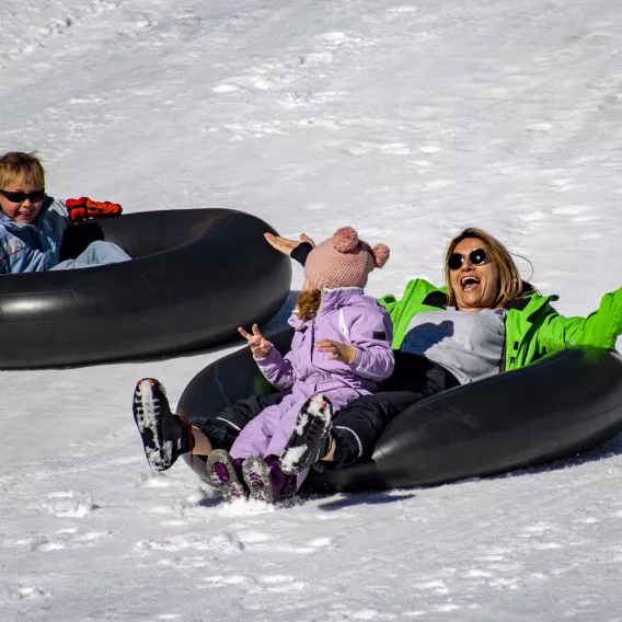 Champagny activité en famille