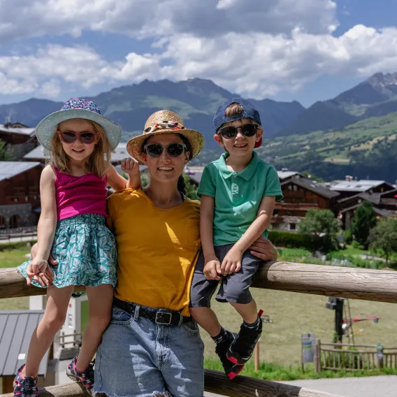En famille à Montchavin ! 