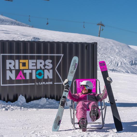 Riders Nation snowpark La Plagne