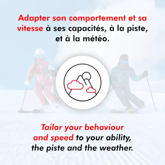 Les 10 règles de l'usager des pistes