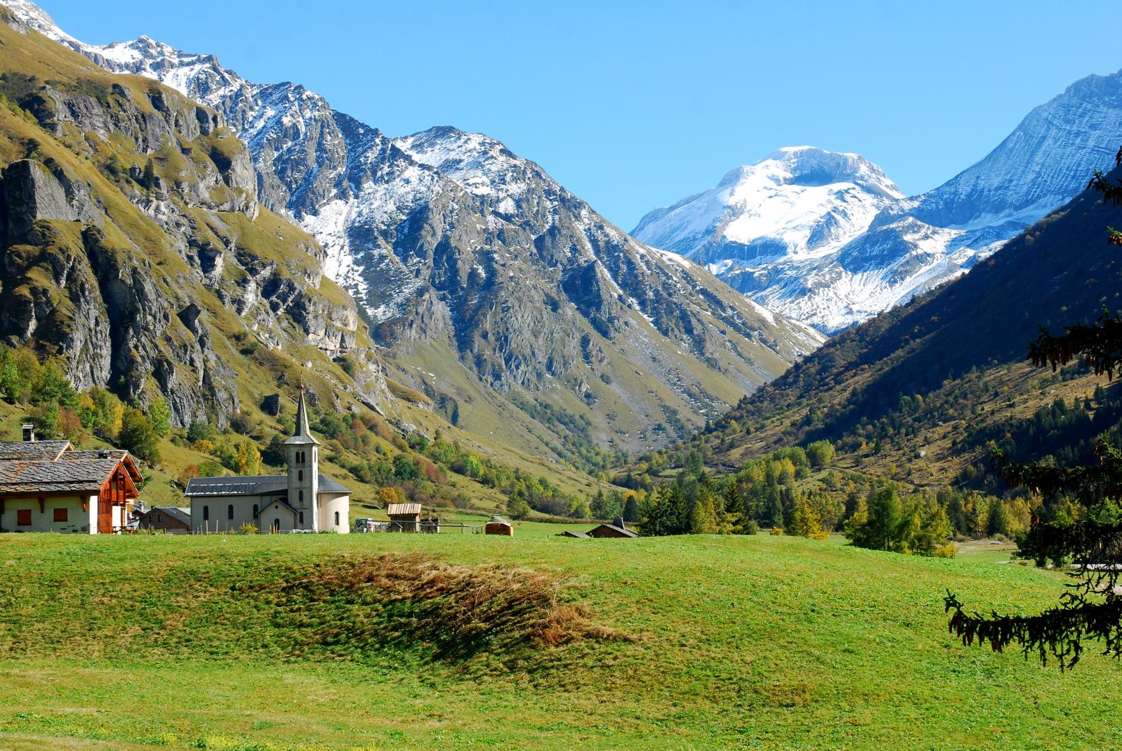 Champagny Vanoise Aan elk zijn dorp Plagne