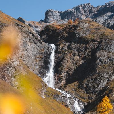 Cascade du Py en automne