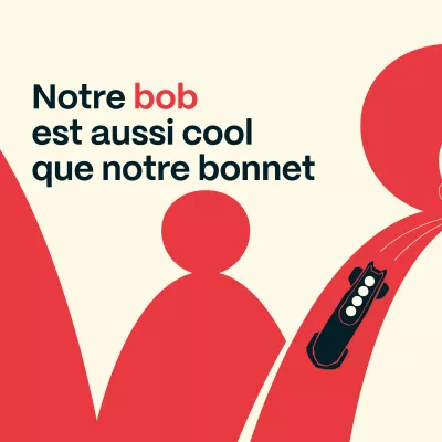 Onze bob is net zo cool als onze motorkap