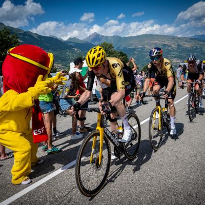 Finish van etappe 19 van de Tour de France 2025