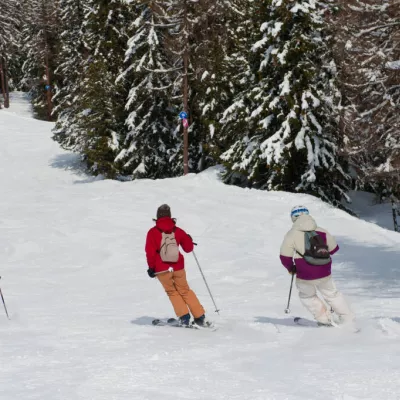 Buiten piste tocht