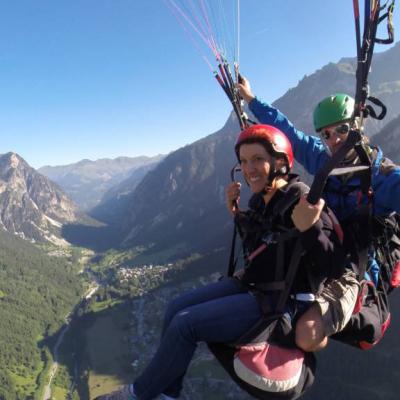 Parapente lucht Vanoise - Antoine Mercier