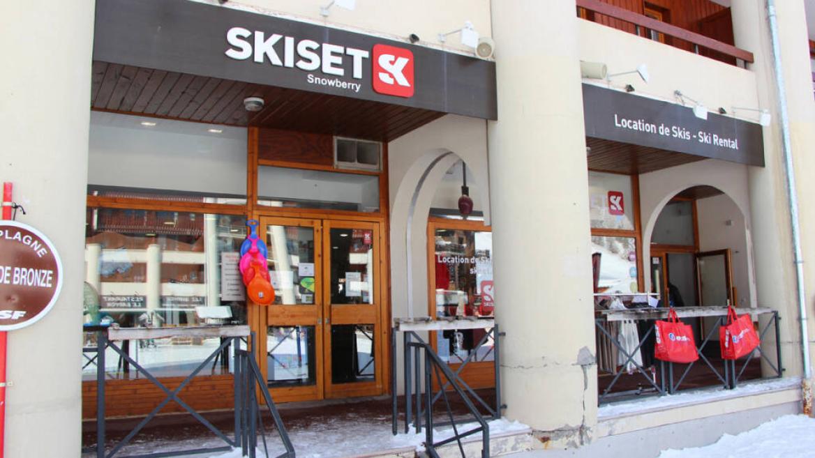 Voorgevel van Skiset le Cervin