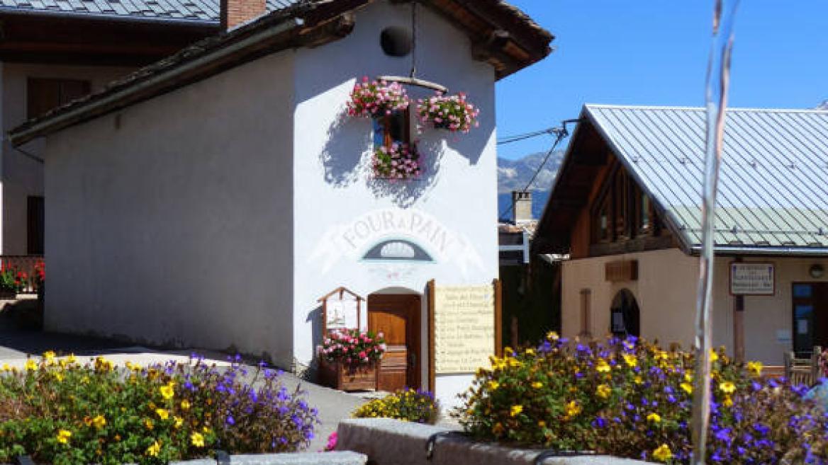 Houtoven Granier Vallei van La Plagne