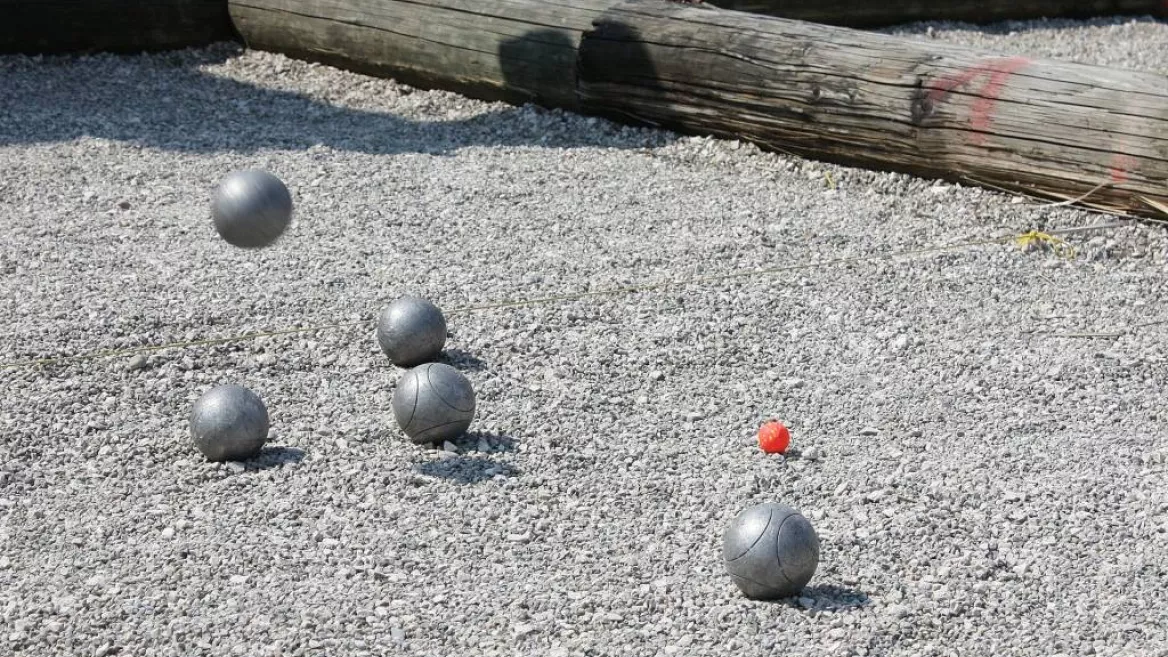 Petanque veld