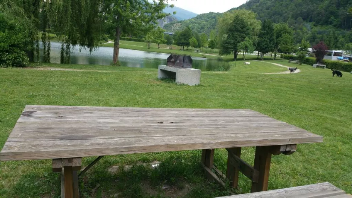 Picknickplaats bij Centron recreatiecentrum