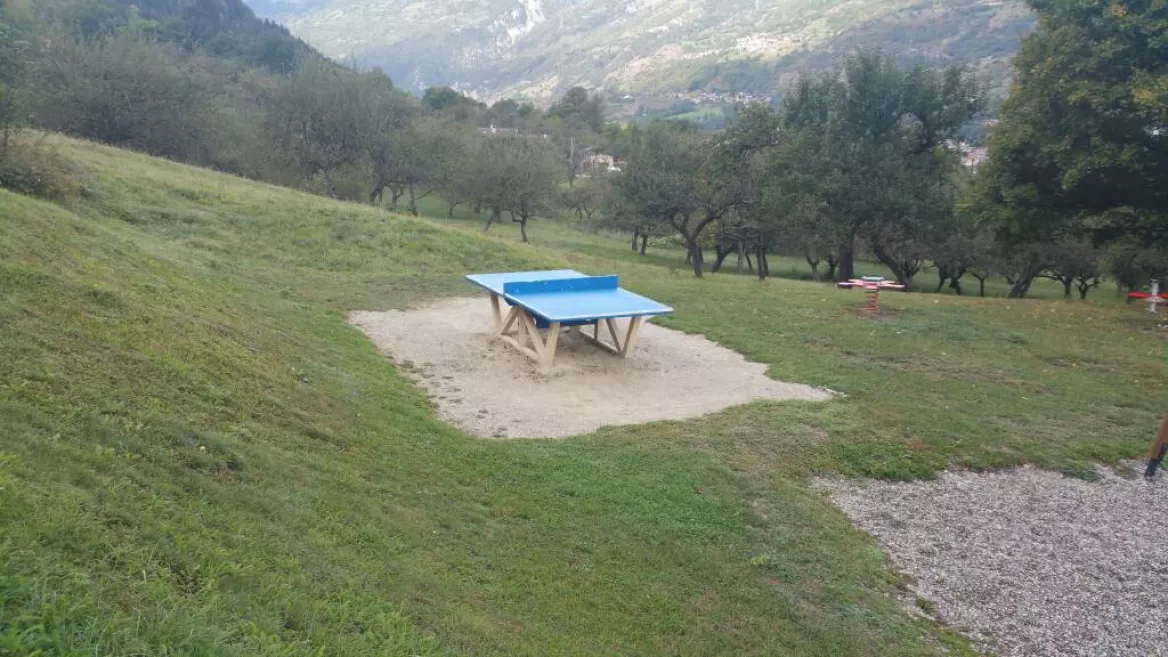 tafeltennistafel speeltuin macot - vallée de la Plagne