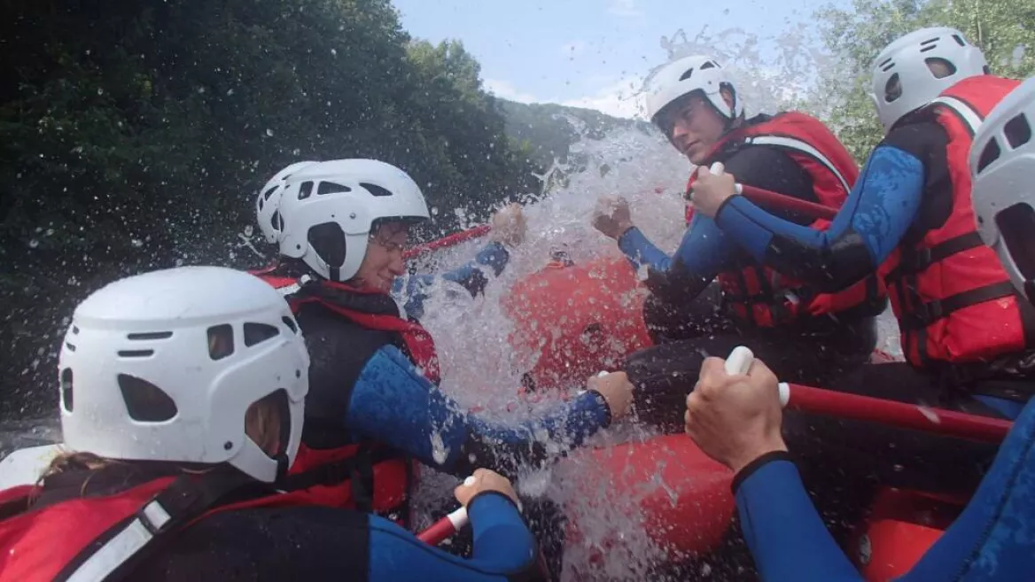 Rafting - Rêve d'eau - vallei van la Plagne