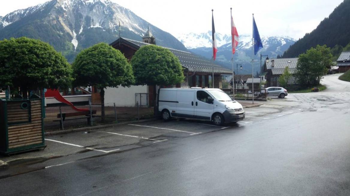 Parking van de "Espace Loisirs"