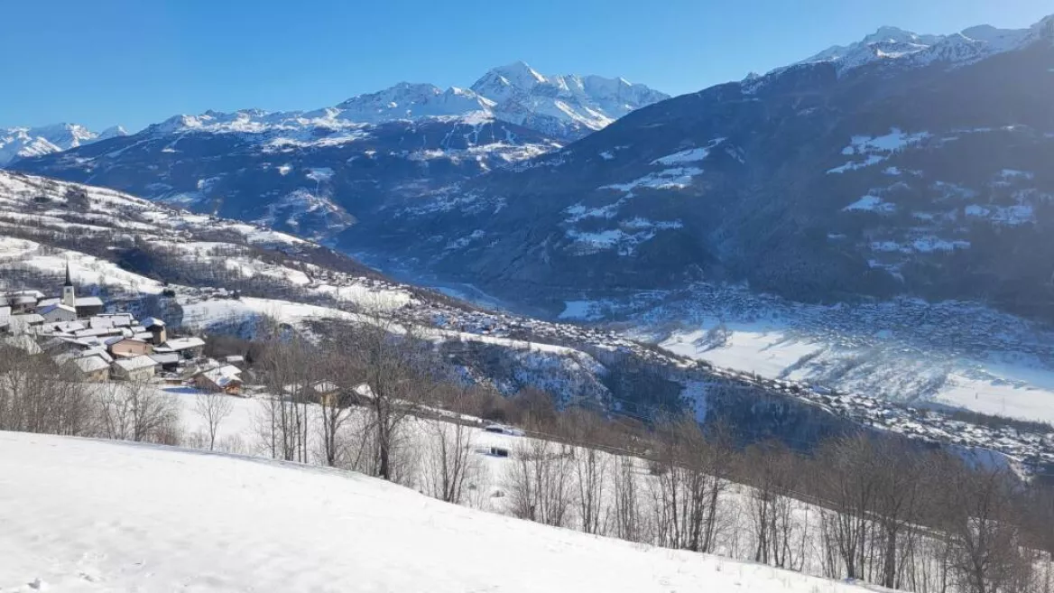 Wandeling te voet of met sneeuwschoenen - Kapel Notre Dame du Foyer_Aime-la-Plagne
