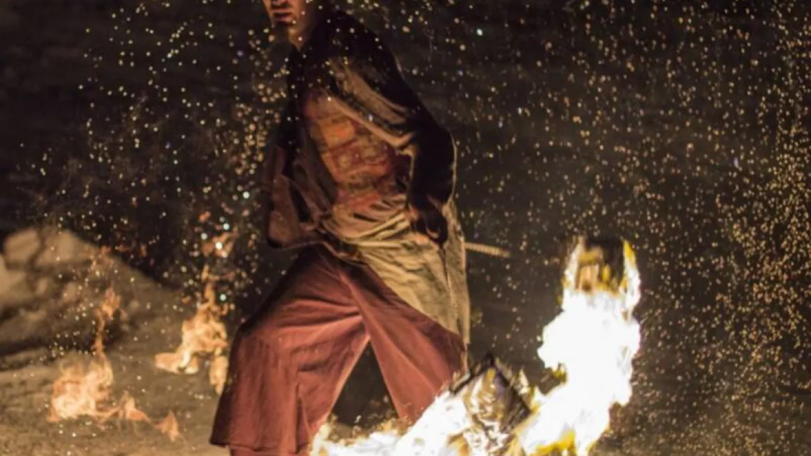 Vuurshow_Champagny-en-Vanoise