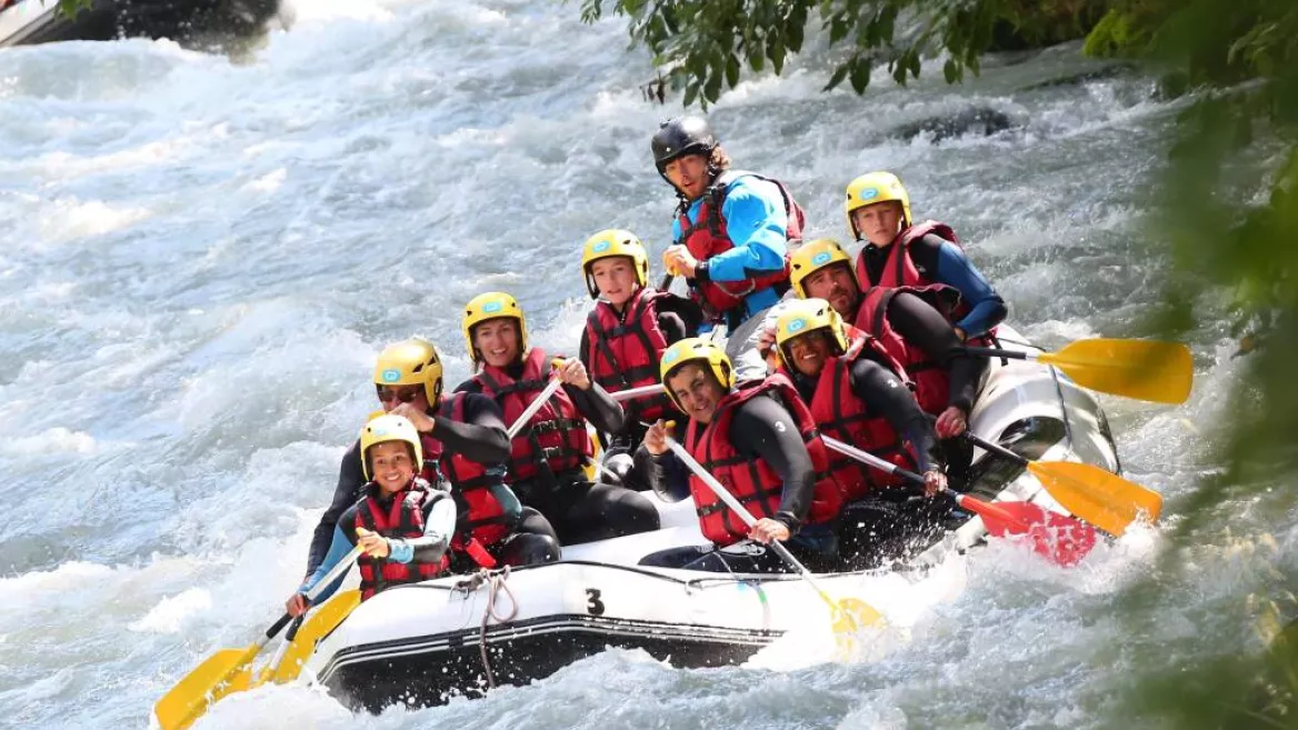 Raften op de Isère