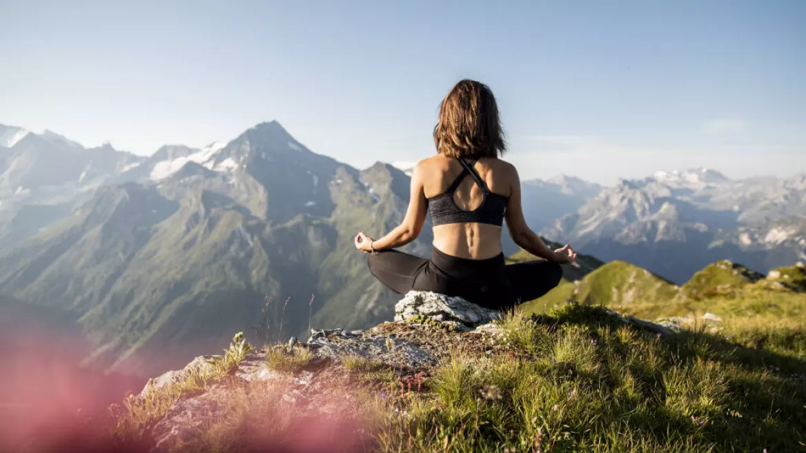 Yoga aan de top