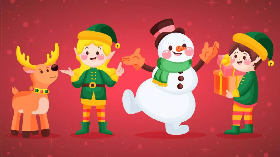 Kerstshow "Un jour je serai lutin!" door CémoiKidi Compagnie_Aime-la-Plagne