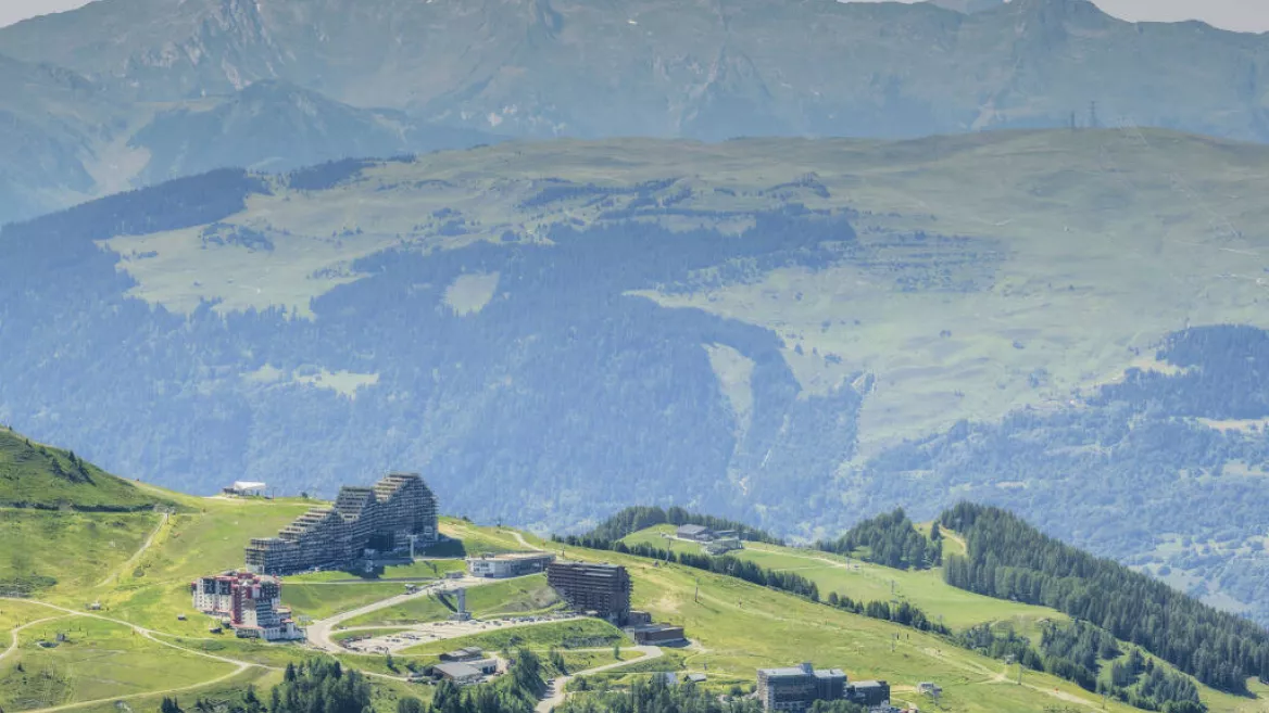 Plagne Aime 2000 wandelpad