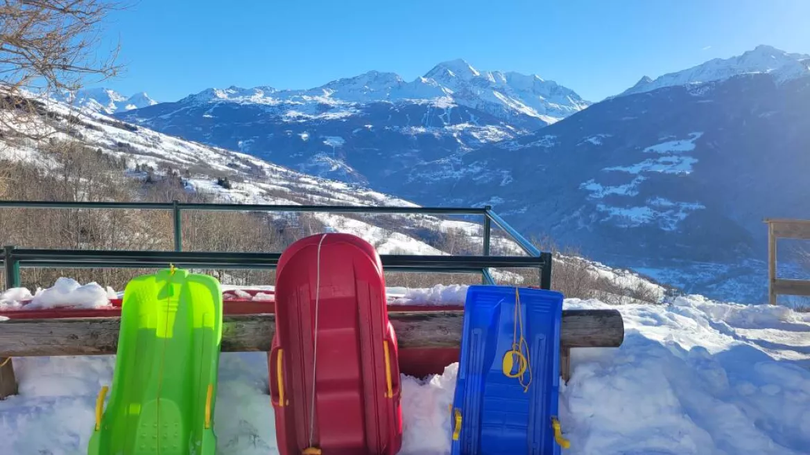 Rodeltocht naar Granier_Aime-la-Plagne