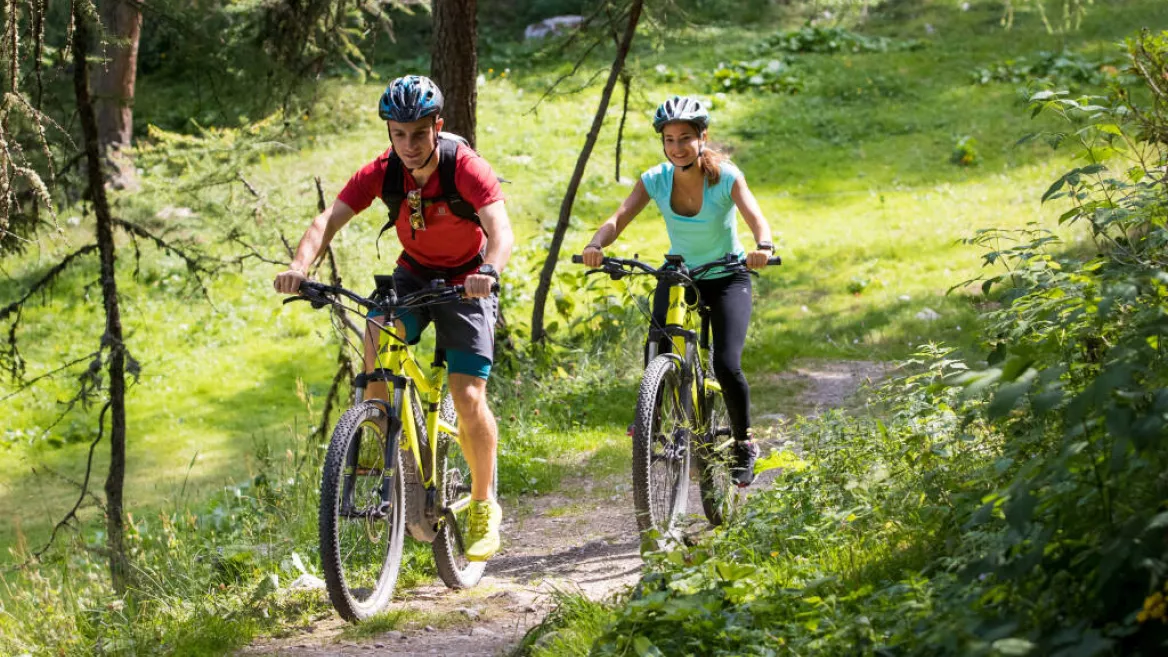 Circuit E-VTT (Mountainbike met elektrische ondersteuning) : Les Bauches