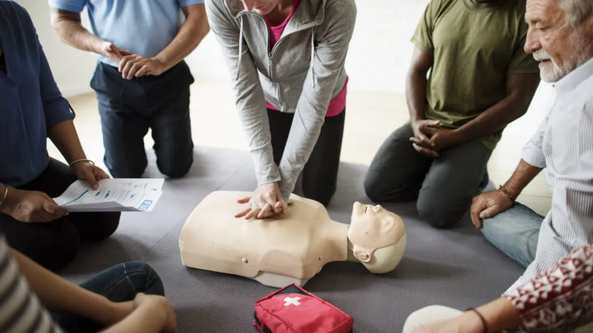 EHBO-cursus bij de EAC_Aime-la-Plagne