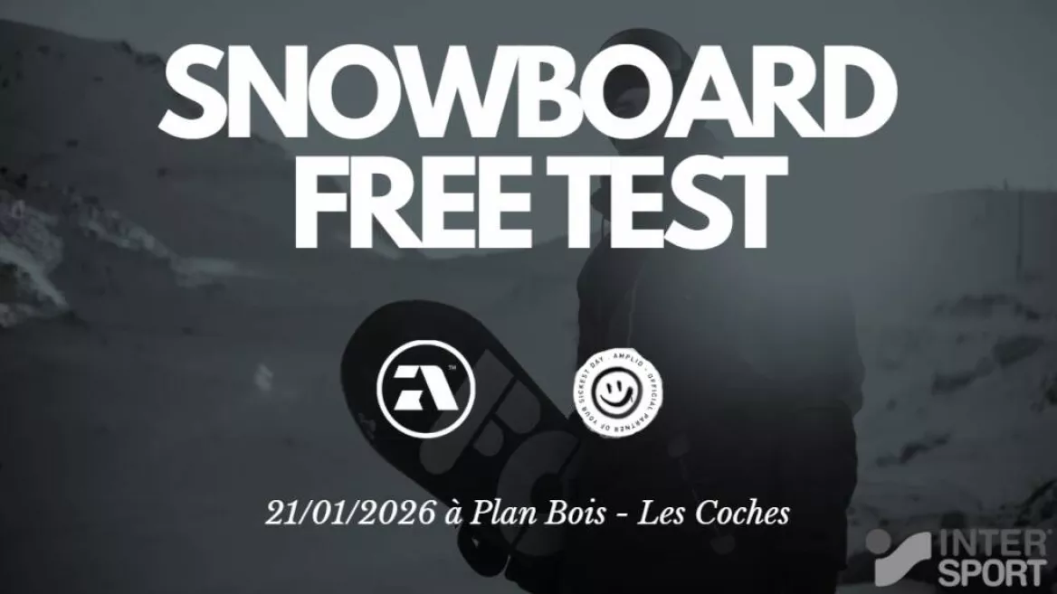 Gratis Snowborad test AMPLID / INTERSPORT La Plagne - Les Coches_Montchavin-les-Coches