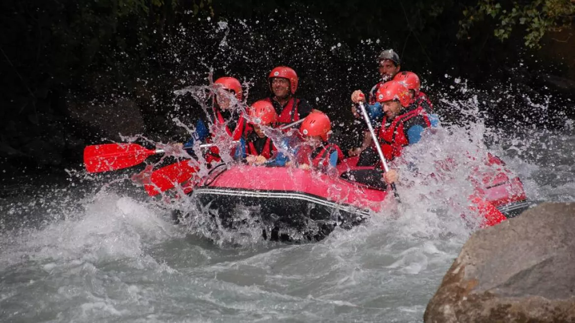 Rafting sur l'Isère
