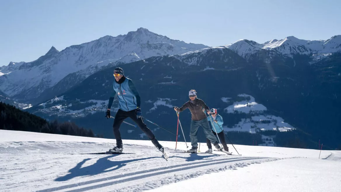Ski de fond à la Plagne