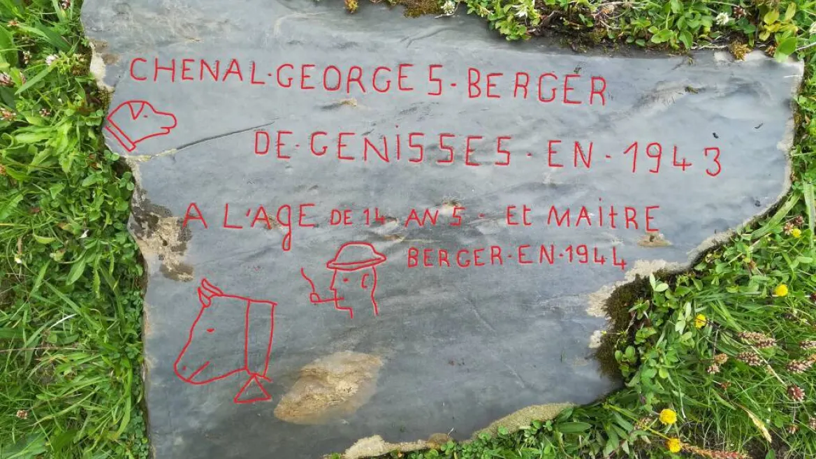 Europese Erfgoeddagen - Tentoonstelling „Ombres de pierres“ in La Maison des Arts_Aime-la-Plagne