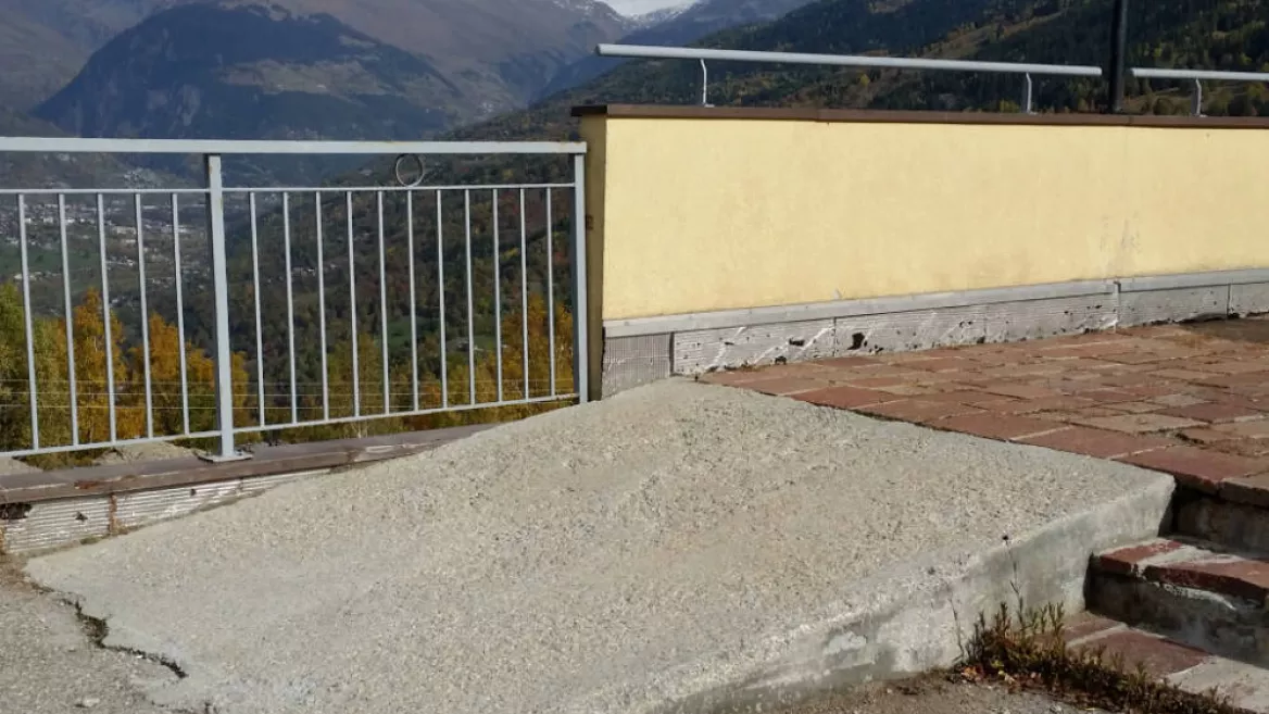 Oprit vanaf de parking