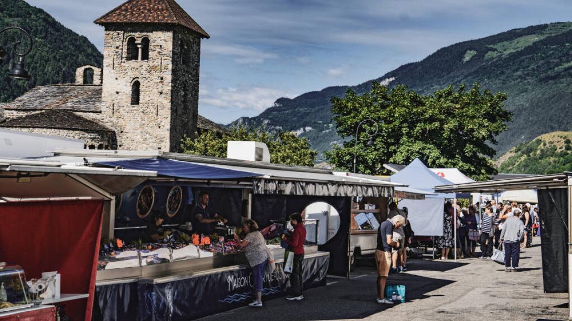 Marché d'Aime_Aime-la-Plagne