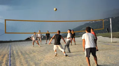 Volleybalterrein