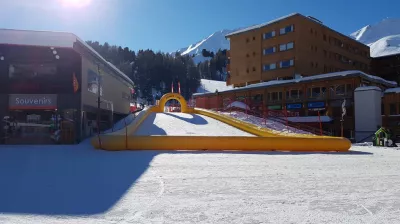 Sleeëngebied Plagne Centre