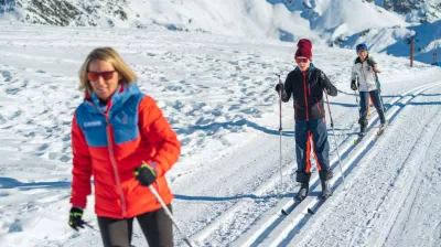 Langlaufles in La Plagne met Oxyène