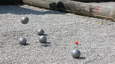 Petanque veld