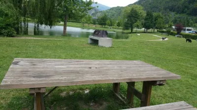 Picknickplaats bij Centron recreatiecentrum