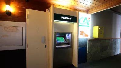 Geldautomaat te Plagne Aime 2000