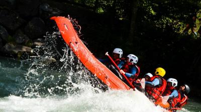 chandelle reve d'eau rafting