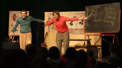 "L'école des petits Robert" - Cie Robert et moi | FESTIVAL "UN AUTOMNE SUR LES PLANCHES" VOOR SCHOLEN_Aime-la-Plagne