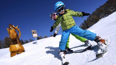 Plagne Montalbert Zone débutants Gentil