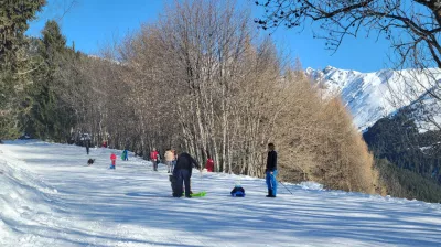 Het recreatiegebied Prachanié_Aime-la-Plagne
