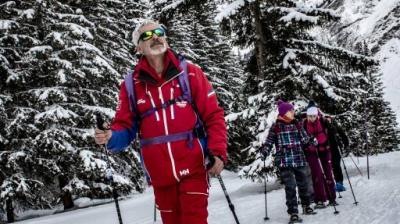Wandeling met sneeuwschoenen - In de voetsporen van de ijsgiganten
