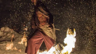 Vuurshow_Champagny-en-Vanoise