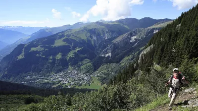 Route van de vluchthaven Plan des Gouilles