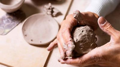 Workshop Boetseren van klei_Aime-la-Plagne