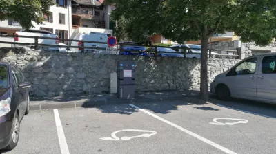 Laadstation voor elektrische voertuigen in Aime