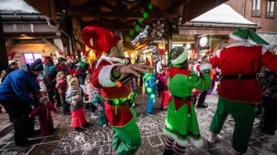 Kerstparade!_La Plagne