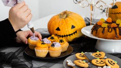 Halloween gebak en decoraties_Aime-la-Plagne